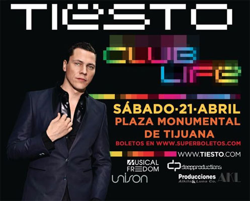 DJ Tiesto en Tijuana 