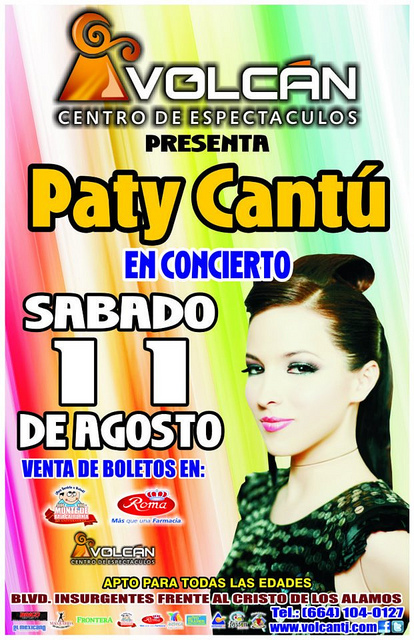 Paty Cantu en Tijuana 2012