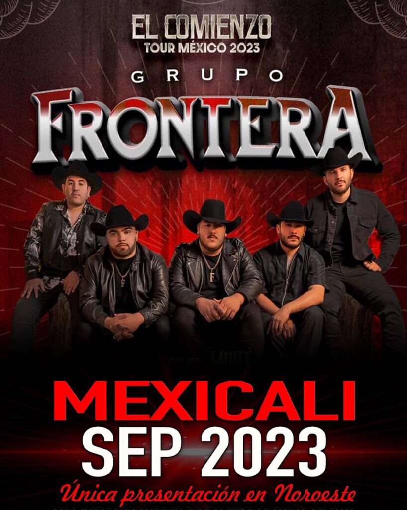 grupo frontera 2023 mexicali