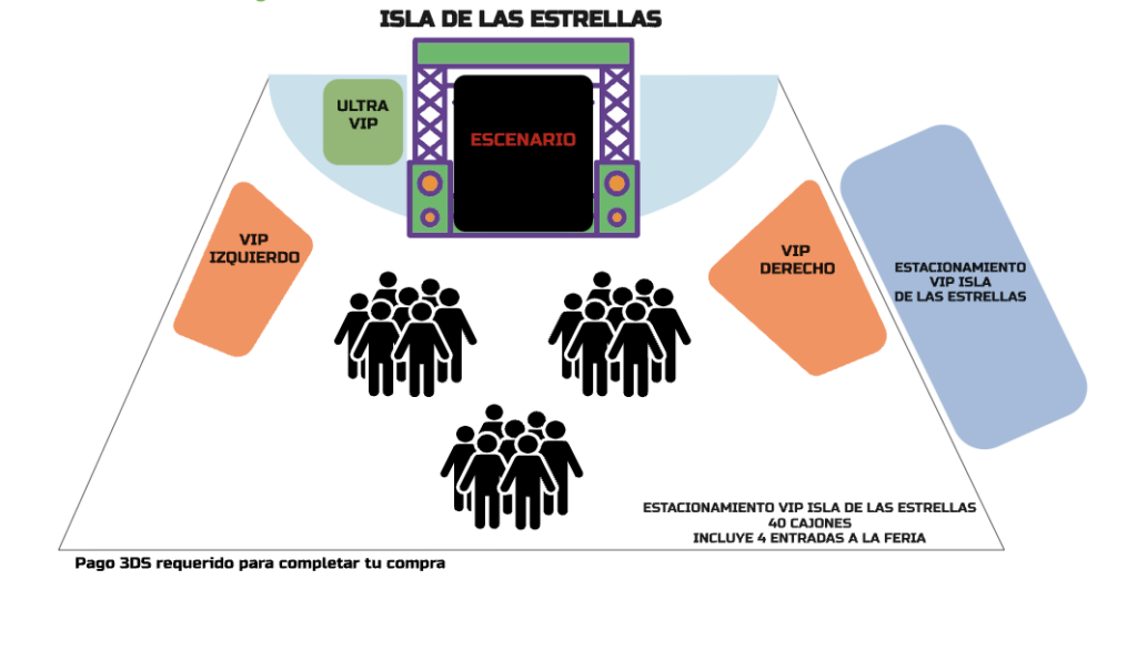 Boletos VIP Isla de las Estrellas 2024