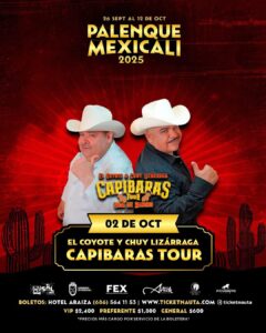 palenque fiestas del sol 2025 capibaras